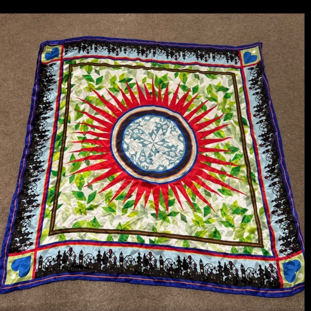 Tivoli Multicolor Sunburst Scarf